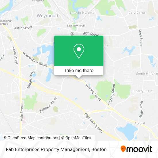 Fab Enterprises Property Management map