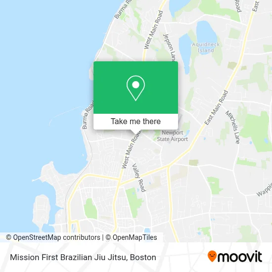 Mission First Brazilian Jiu Jitsu map