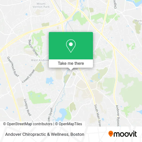 Andover Chiropractic & Wellness map