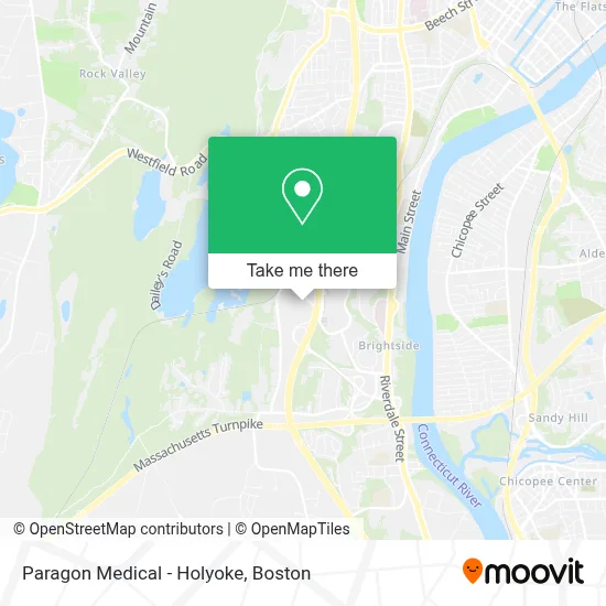 Paragon Medical - Holyoke map