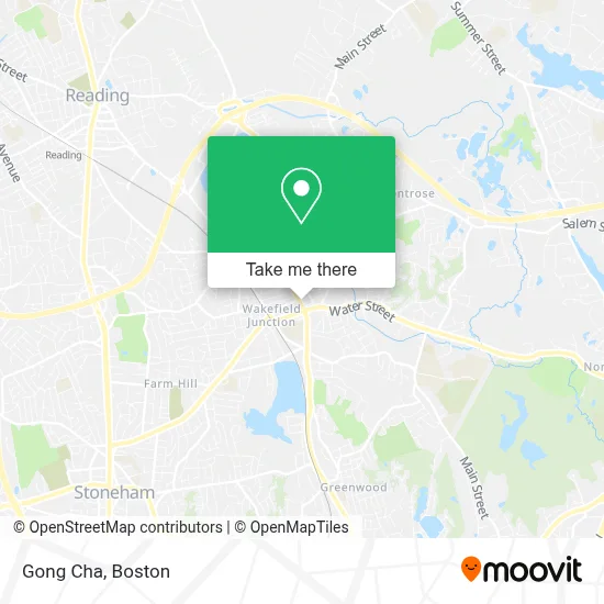 Gong Cha map