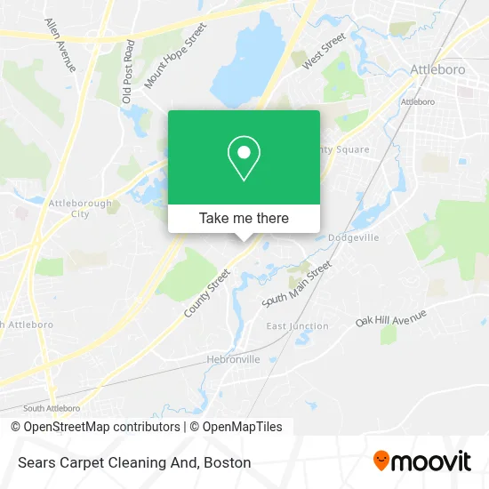 Sears Carpet Cleaning And map