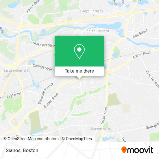 Sianos map