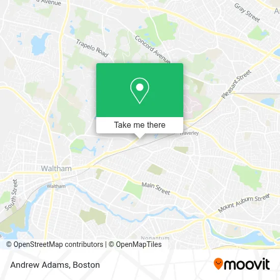 Andrew Adams map