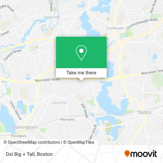 Dxl Big + Tall map