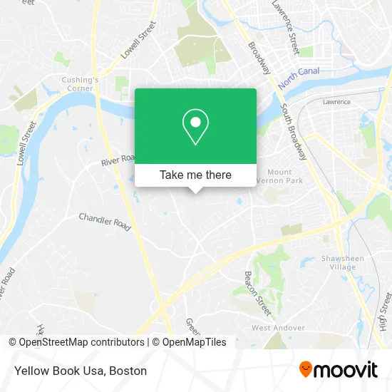 Yellow Book Usa map