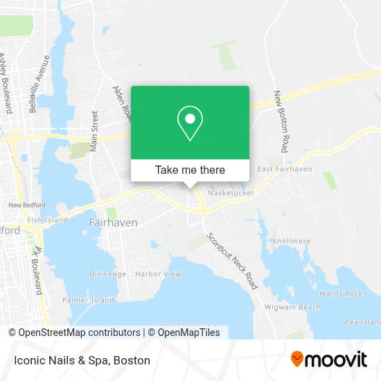 Iconic Nails & Spa map