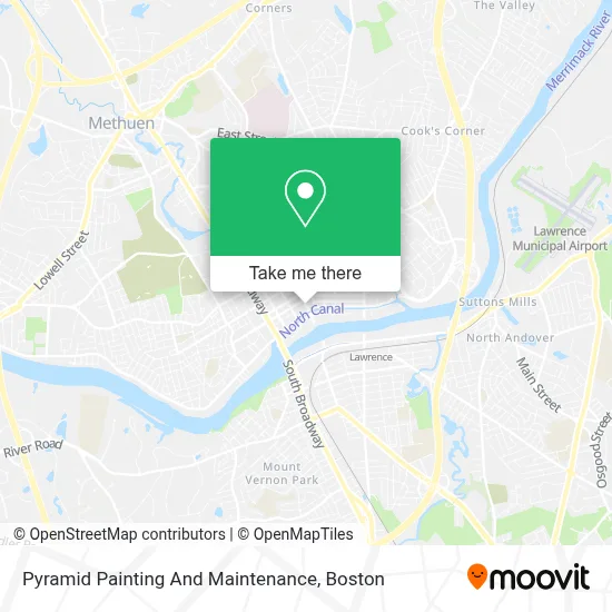 Pyramid Painting And Maintenance map