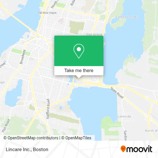 Lincare Inc. map