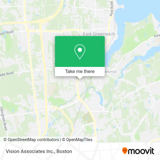 Vision Associates Inc. map