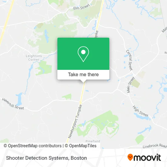 Shooter Detection Systems map