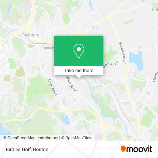 Birdies Golf map