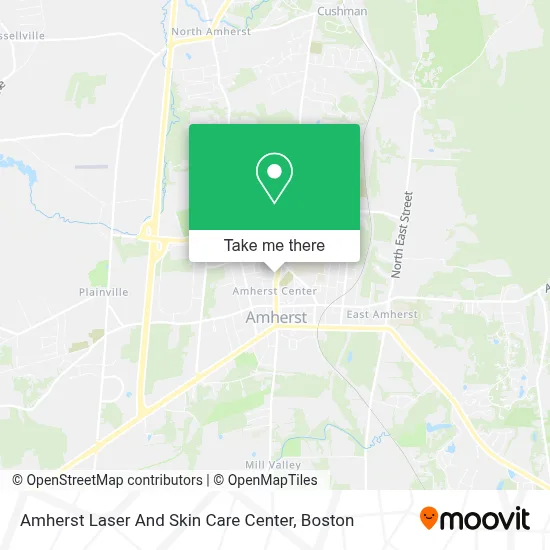 Amherst Laser And Skin Care Center map