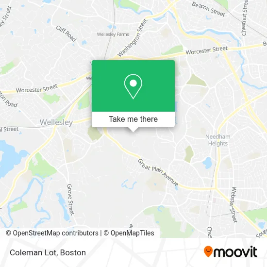 Coleman Lot map