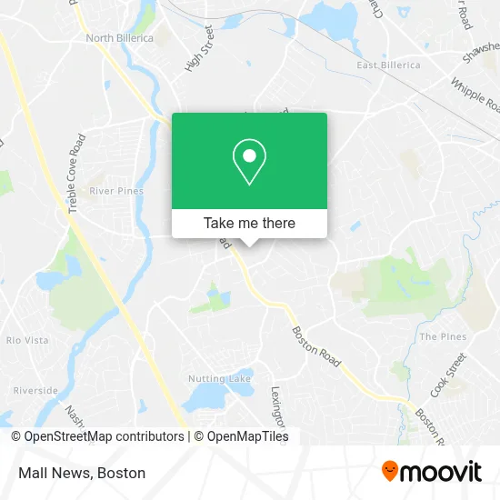 Mall News map