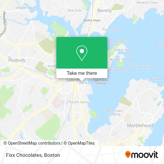 Fixx Chocolates map