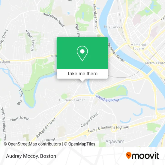 Audrey Mccoy map