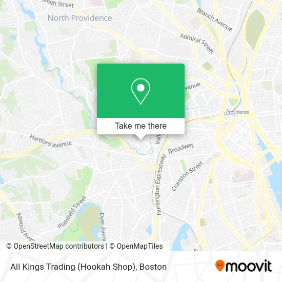 All Kings Trading (Hookah Shop) map
