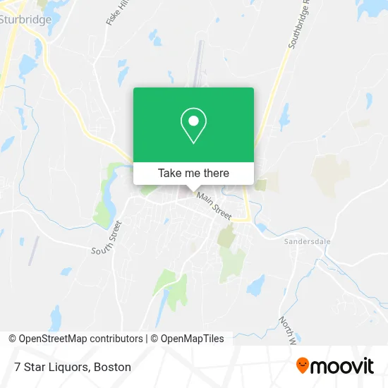 7 Star Liquors map