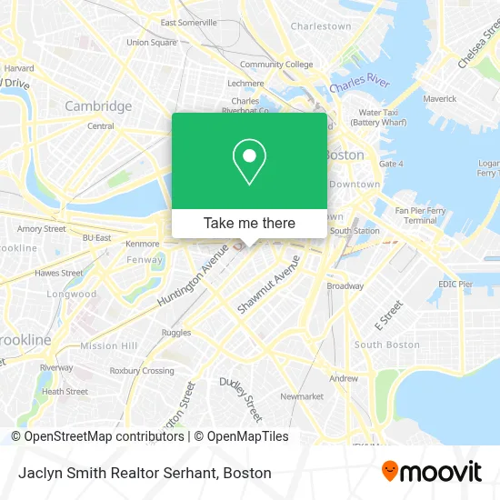 Jaclyn Smith Realtor Serhant map