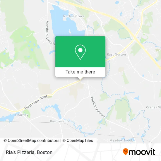 Ria's Pizzeria map