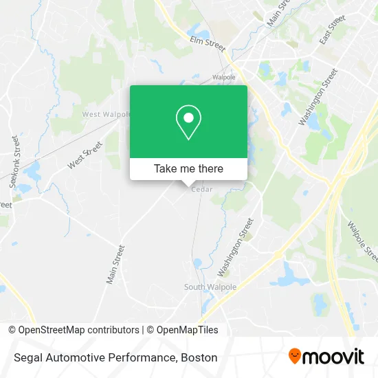Segal Automotive Performance map