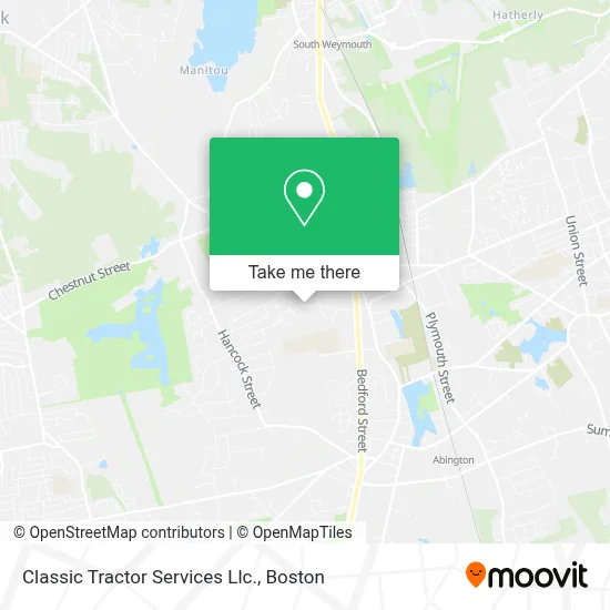 Classic Tractor Services Llc. map