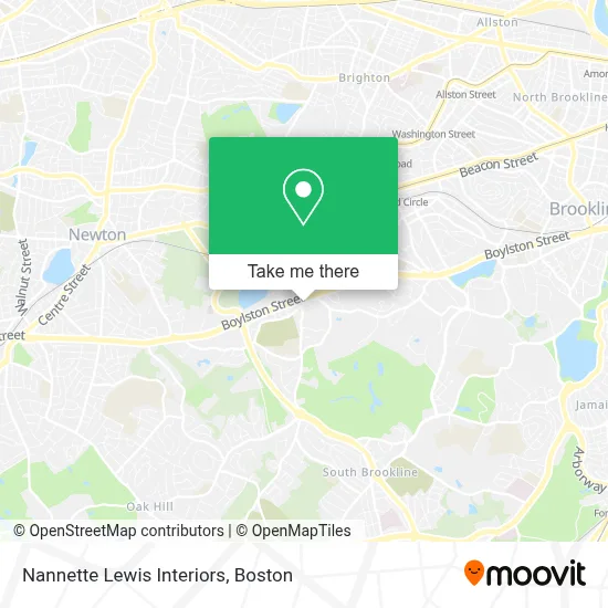 Nannette Lewis Interiors map