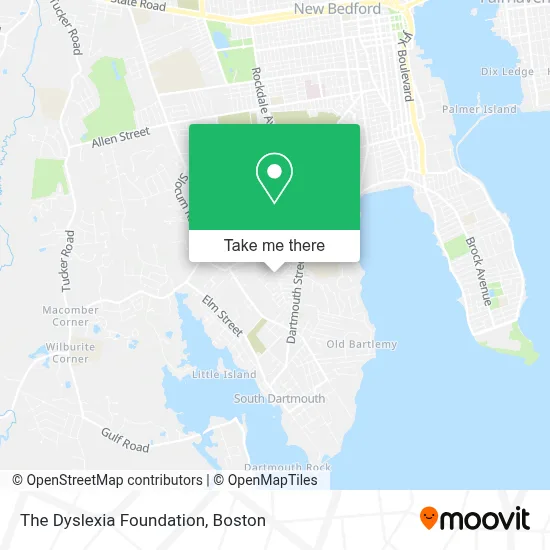 The Dyslexia Foundation map