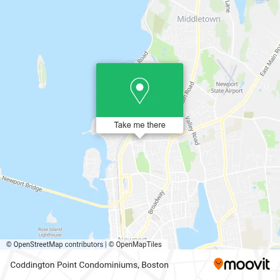 Coddington Point Condominiums map