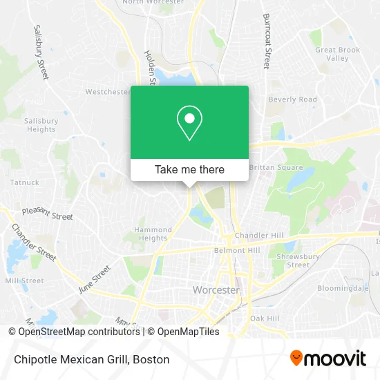 Chipotle Mexican Grill map