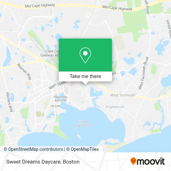 Sweet Dreams Daycare map