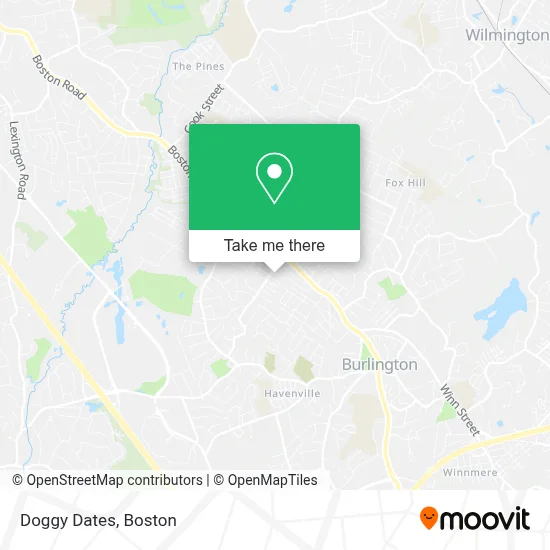 Doggy Dates map