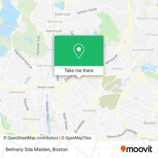 Bethany Sda Malden map