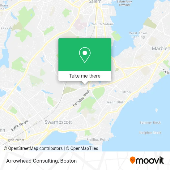 Arrowhead Consulting map