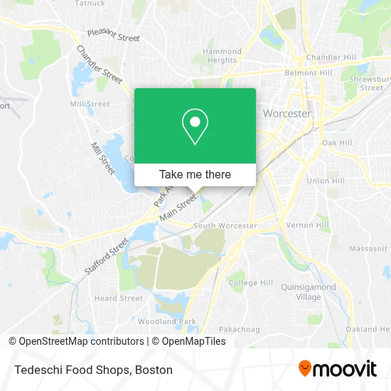 Tedeschi Food Shops map