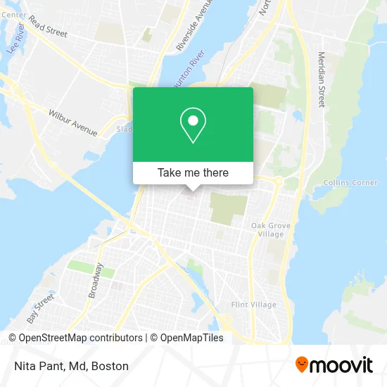 Nita Pant, Md map