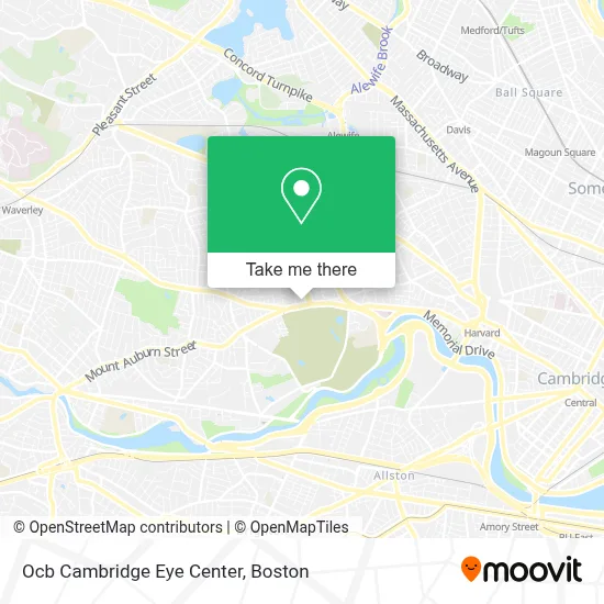 Ocb Cambridge Eye Center map
