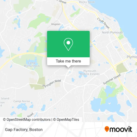 Gap Factory map