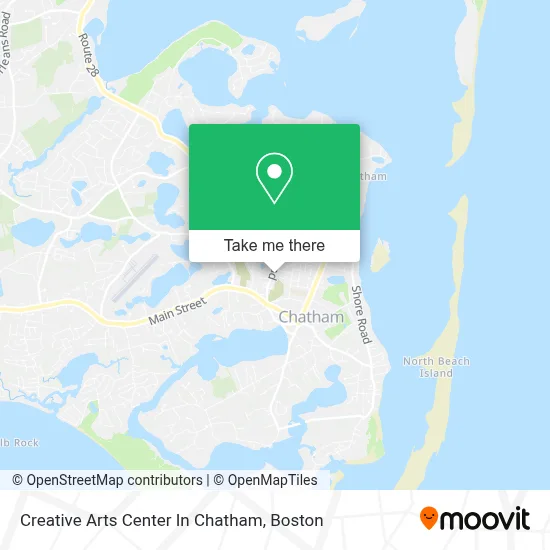 Creative Arts Center In Chatham map