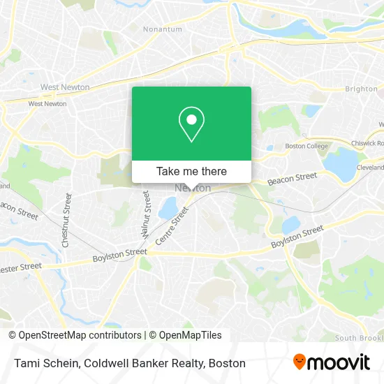 Tami Schein, Coldwell Banker Realty map