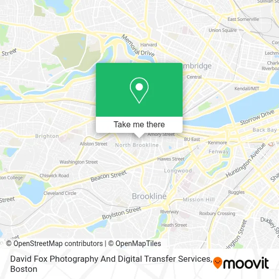 David Fox Photography And Digital Transfer Services map