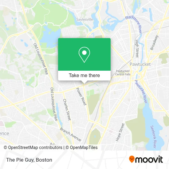 The Pie Guy map