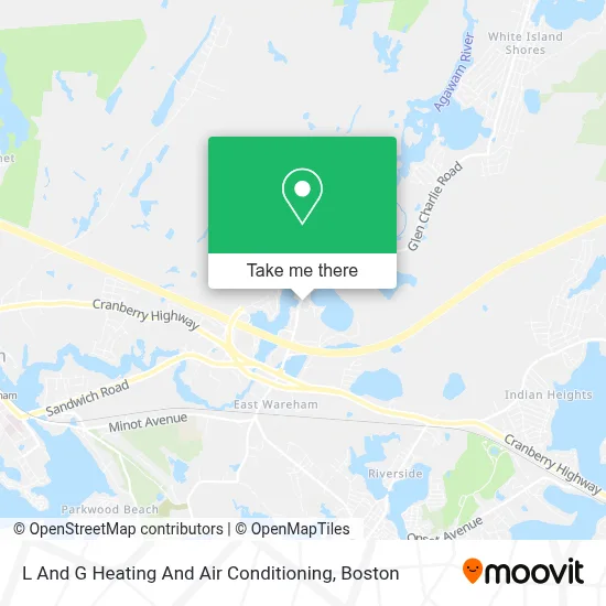 L And G Heating And Air Conditioning map