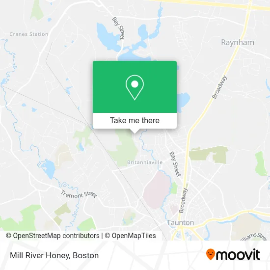 Mill River Honey map