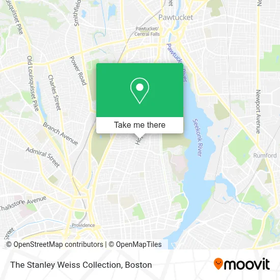 The Stanley Weiss Collection map