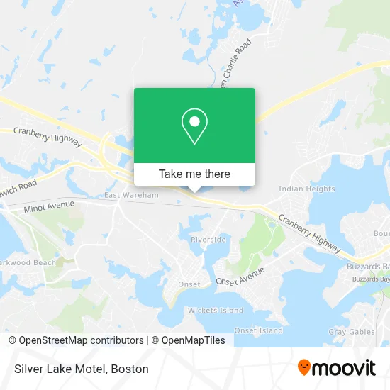 Silver Lake Motel map