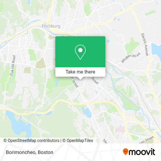 Borimoncheo map