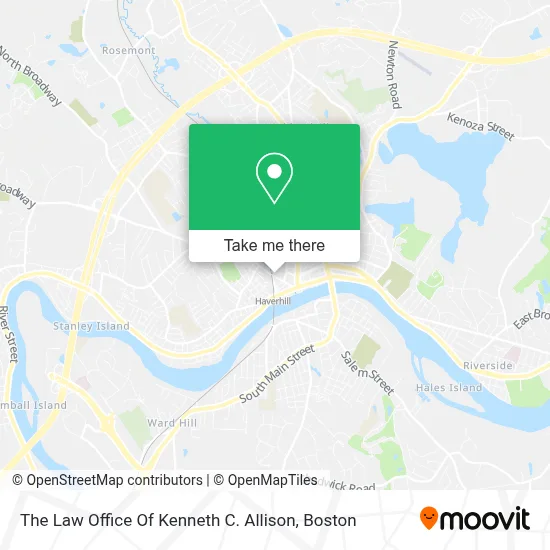 The Law Office Of Kenneth C. Allison map