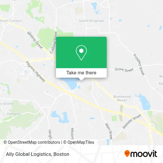 Ally Global Logistics map